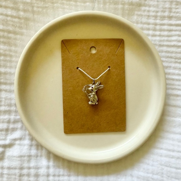Vintage Jewelry - Vintage Sterling Silver Wells Bunny Charm